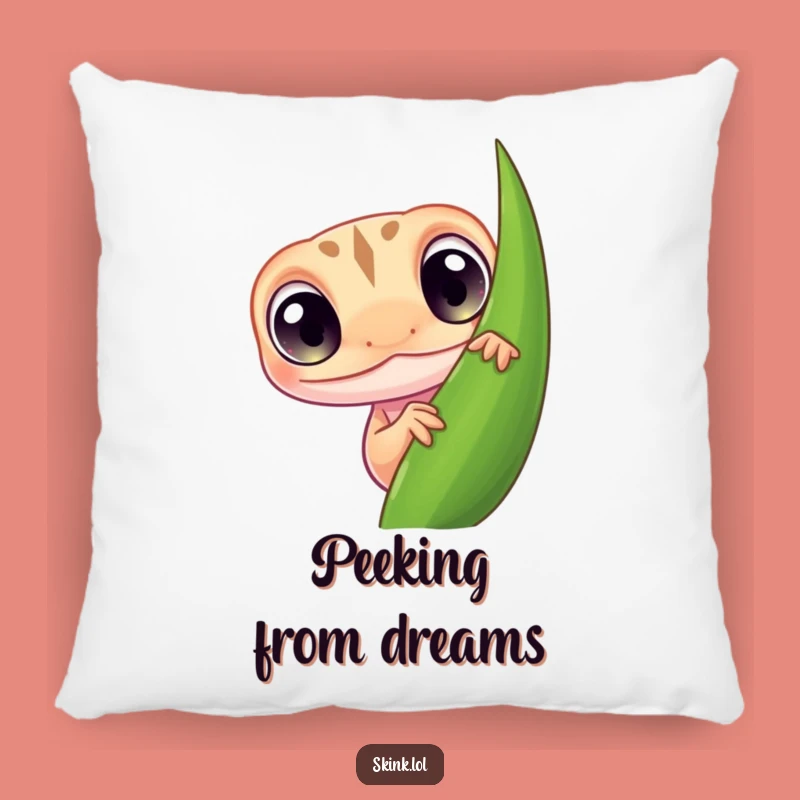 Funny Skink Pillow: Snuggle Up with This Hilarious Curious Creature!